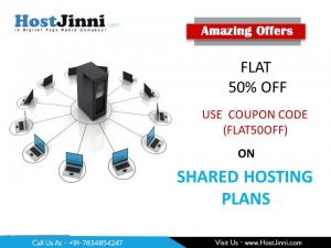 Shared Web hosting made easy and affordable, CODE FLAT50OFF